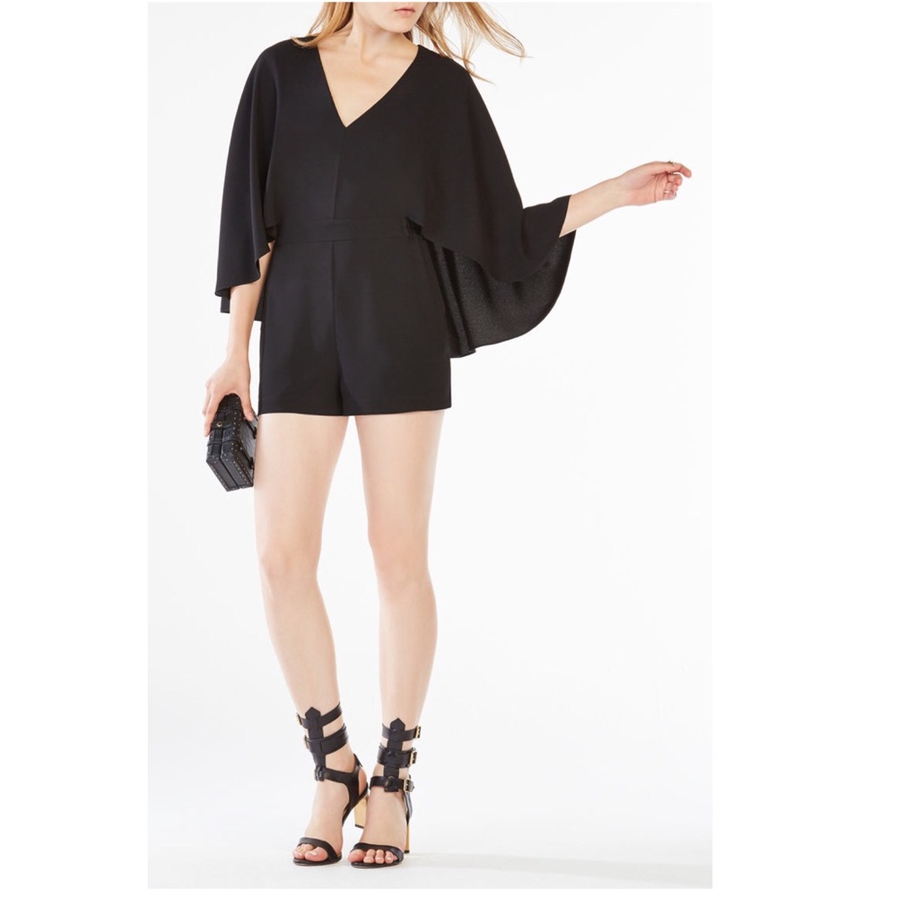 BCBGmaxazria Caplet Romper